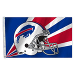 Buffalo Bills Flag 3x5 Helmet Design