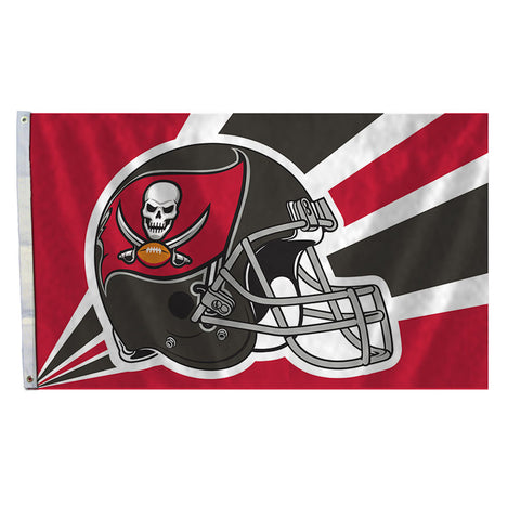 Tampa Bay Buccaneers Flag 3x5 Helmet Design