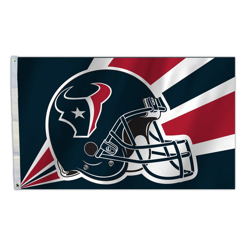 Houston Texans Flag 3x5 Helmet Design
