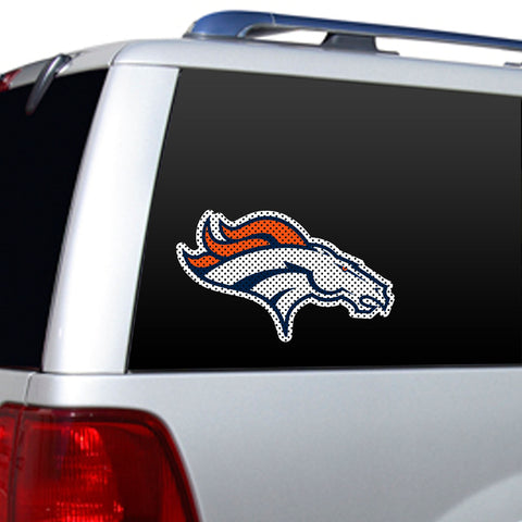 Denver Broncos Large Die-Cut Window Film