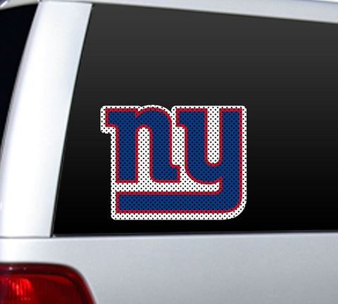 New York Giants Large Die-Cut Window Film