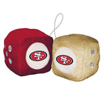 San Francisco 49ers Fuzzy Dice