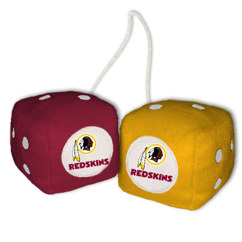 Washington Redskins Fuzzy Dice