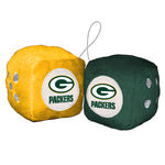 Green Bay Packers Fuzzy Dice