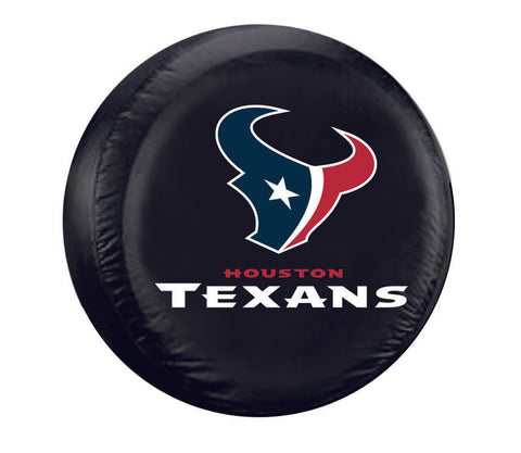 Houston Texans Tire Cover Standard Size Black