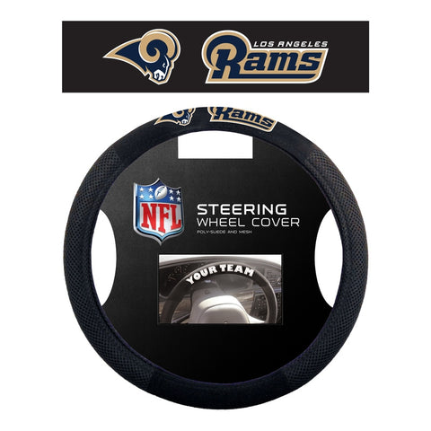 Los Angeles Rams Steering Wheel Cover - Mesh