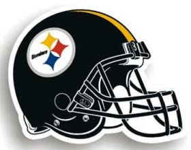 Pittsburgh Steelers 12" Helmet Car Magnet