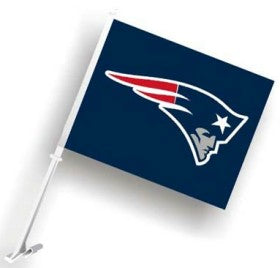 New England Patriots Car Flag