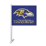 Baltimore Ravens Car Flag