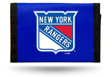 New York Rangers Wallet Nylon Trifold