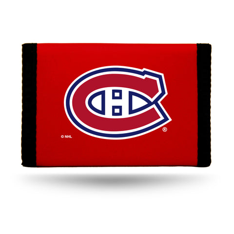 Montreal Canadiens Wallet Nylon Trifold Alternate