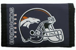 Denver Broncos Wallet Nylon Trifold