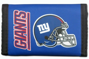 New York Giants Wallet Nylon Trifold