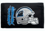 Carolina Panthers Wallet Nylon Trifold