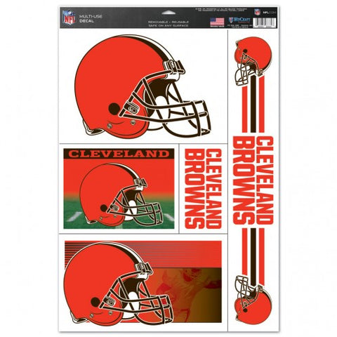 Cleveland Browns Decal 11x17 Ultra