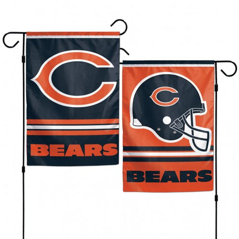 Chicago Bears Flag 12x18 Garden Style 2 Sided