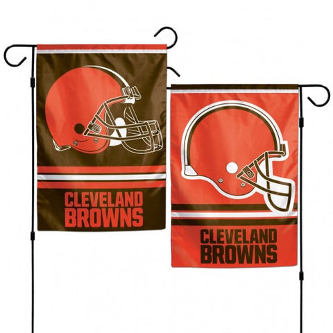 Cleveland Browns Flag 12x18 Garden Style 2 Sided