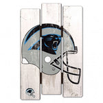 Carolina Panthers Wood Fence Sign