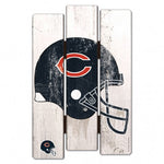 Chicago Bears Wood Fence Sign