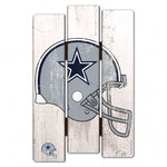 Dallas Cowboys Wood Fence Sign