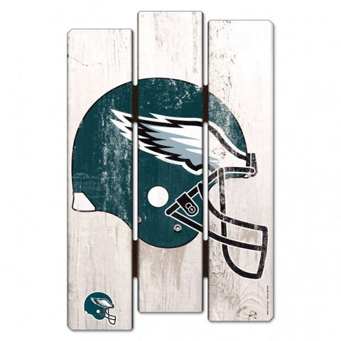 Philadelphia Eagles Wood Fence Sign