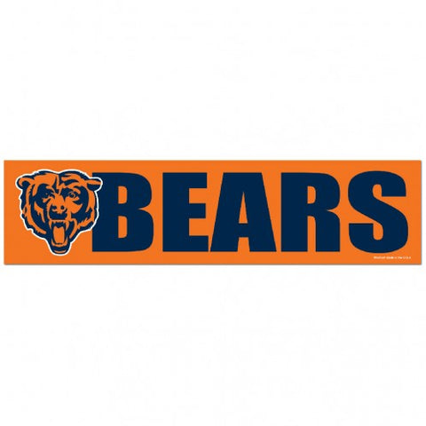 Chicago Bears Decal Bumper Sticker