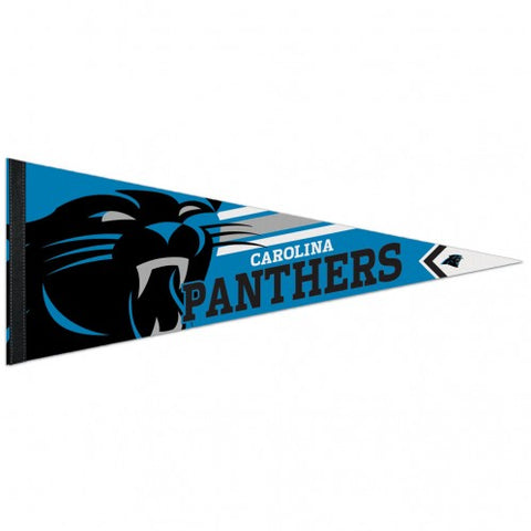 Carolina Panthers Pennant 12x30 Premium Style