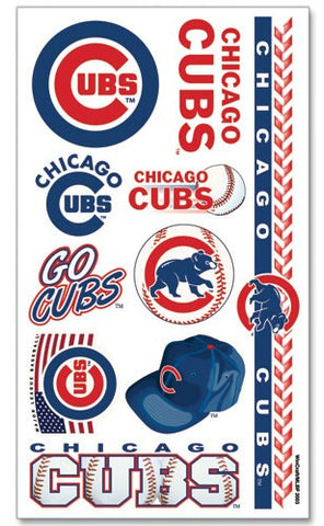 Chicago Cubs Temporary Tattoos