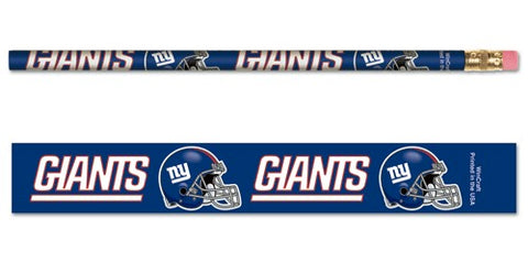 New York Giants Pencil 6 Pack