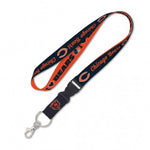 Chicago Bears Lanyard with Detachable Buckle Heart Design