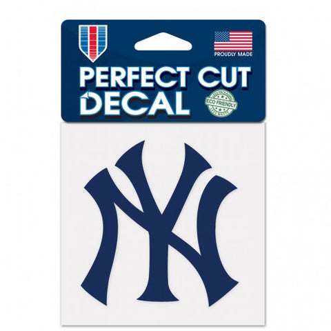 New York Yankees Decal 4x4 Perfect Cut Color