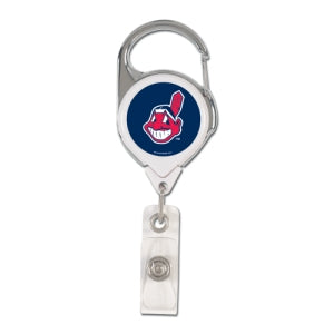 Cleveland Indians Retractable Premium Badge Holder