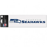 Seattle Seahawks Decal 3x10 Perfect Cut Wordmark Color