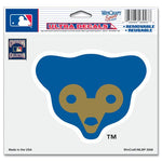 Chicago Cubs Decal 5x6 Ultra Color Bear Logo