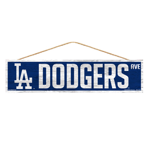 Los Angeles Dodgers Sign 4x17 Wood Avenue Design