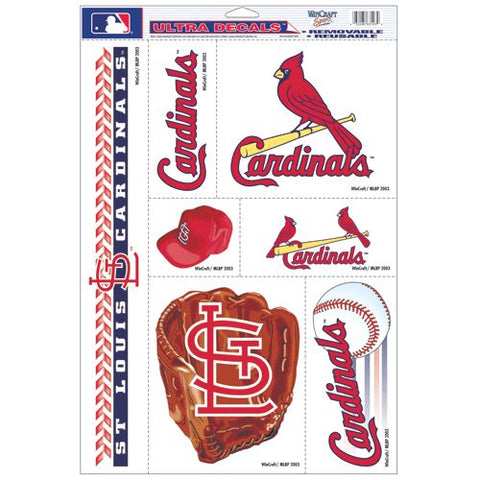 St. Louis Cardinals Decal 11x17 Ultra