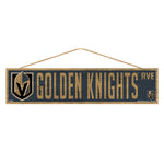 Vegas Golden Knights Sign 4x17 Wood Avenue Design