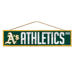 Oakland Athletics Sign 4x17 Wood Avenue Design