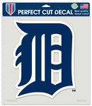 Detroit Tigers Decal 8x8 Die Cut Color
