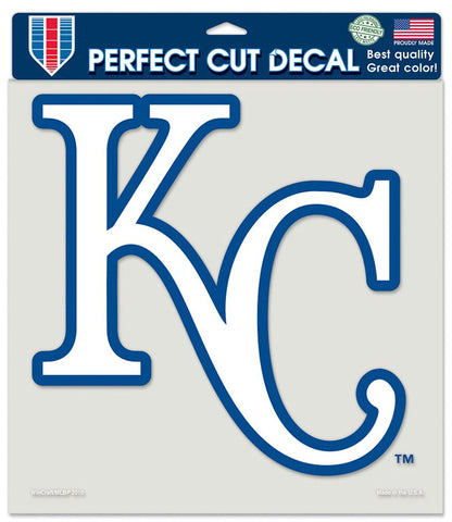 Kansas City Royals Decal 8x8 Die Cut Color