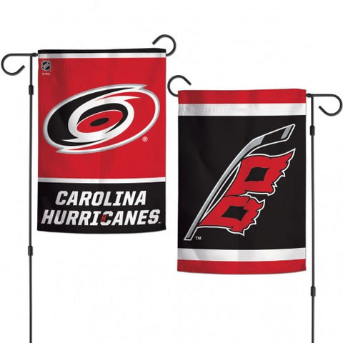 Carolina Hurricanes Flag 12x18 Garden Style 2 Sided