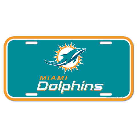 Miami Dolphins License Plate