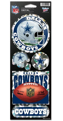 Dallas Cowboys Stickers Prismatic