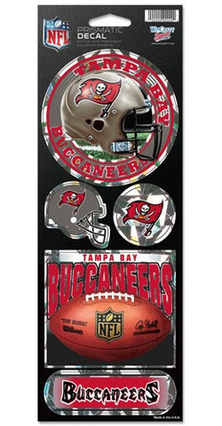 Tampa Bay Buccaneers Stickers Prismatic