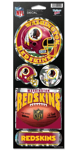 Washington Redskins Stickers Prismatic