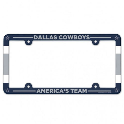 Dallas Cowboys Full Color License Plate Frame