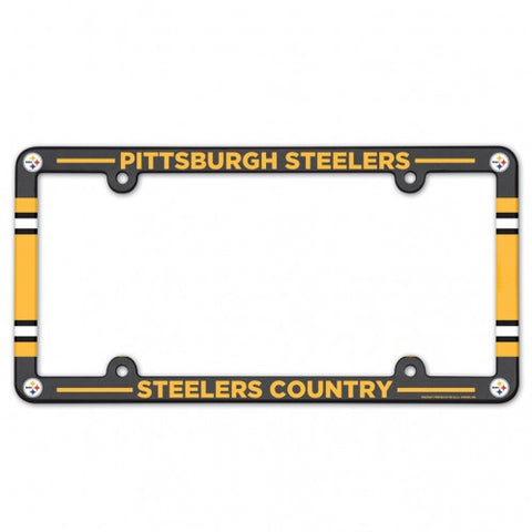 Pittsburgh Steelers Full Color License Plate Frame