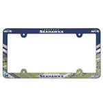 Seattle Seahawks Full Color License Plate Frame