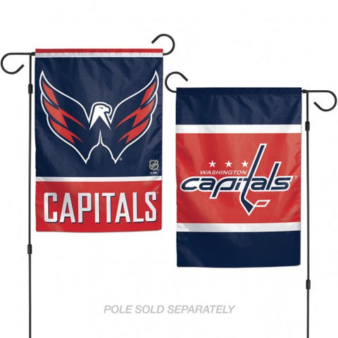 Washington Capitals Flag 12x18 Garden Style 2 Sided