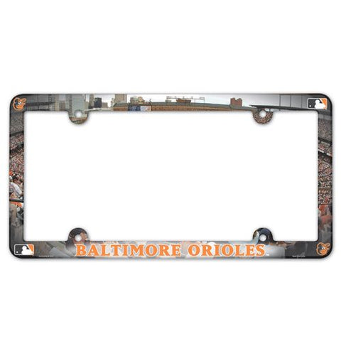 Baltimore Orioles License Plate Frame - Full Color